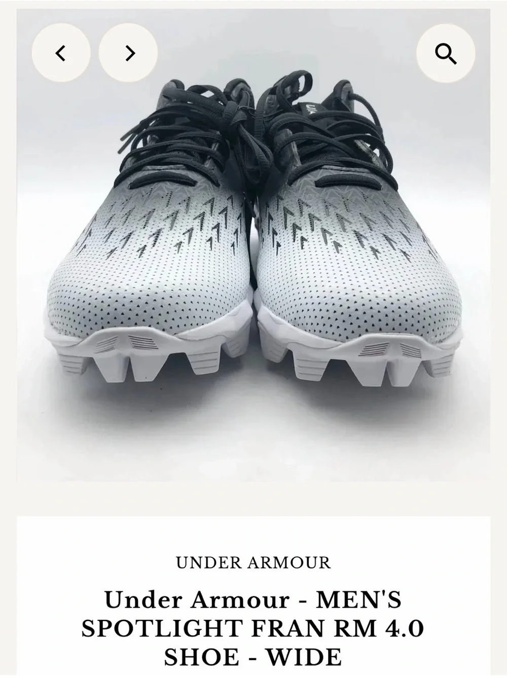 Under Armour Men's Spotlight Fran RM 4.0